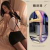 Large size sexy lingerie passion exposure go out without taking off the back into the hot girl hip skirt sexy secretary professional wear