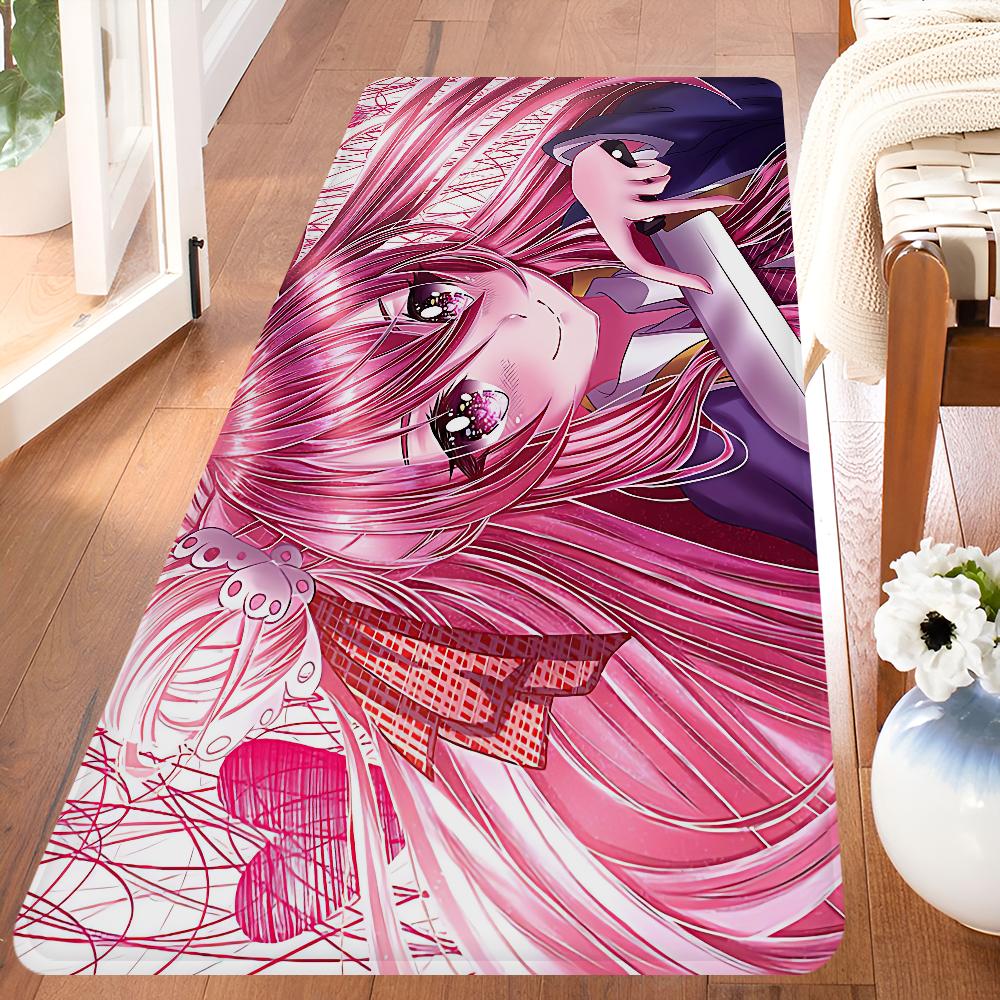 Anime Happy Sugar Life Floor Mat Cheaper Anti-slip Modern Living Room Balcony Printed Bedside Mats