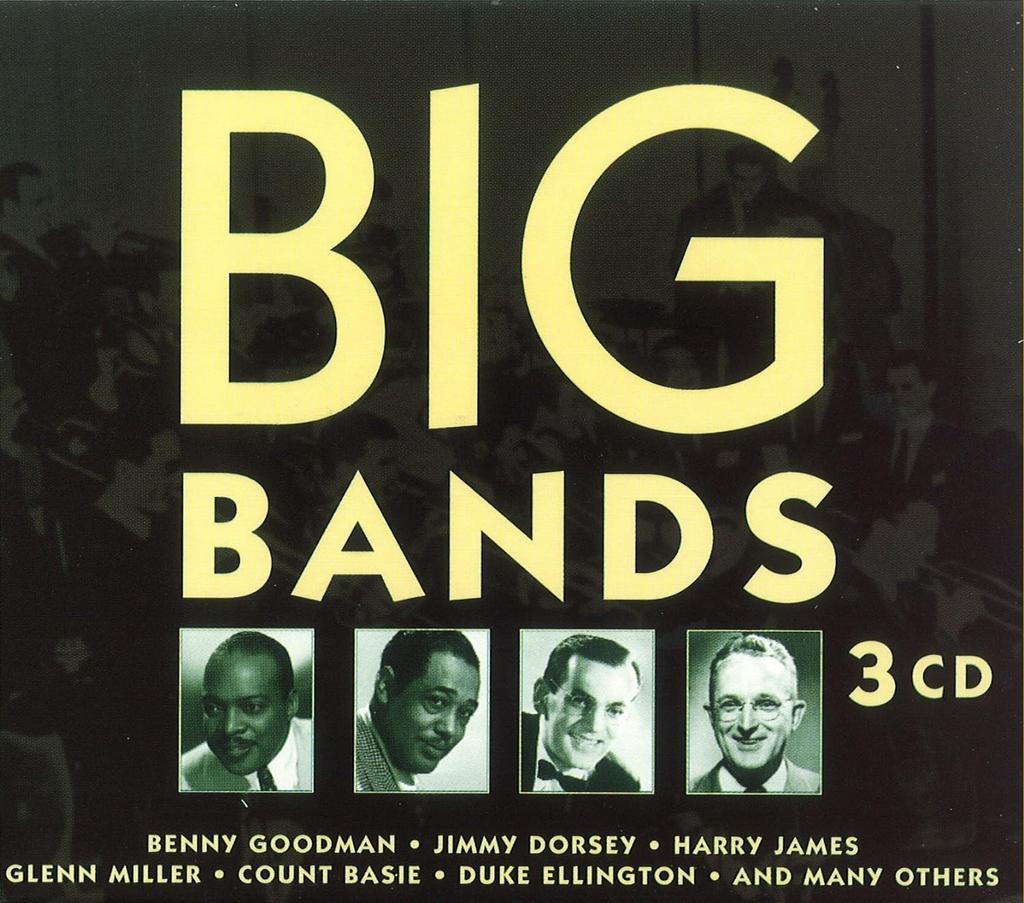 CD VARIOUS - Big Bands GLD25322 Portugal Music Others Used