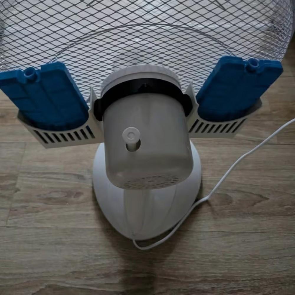 Secure Fixing Fan Ice Pack Holder Vertical Mount Ice Pack Fixing Bracket Summer Cooling