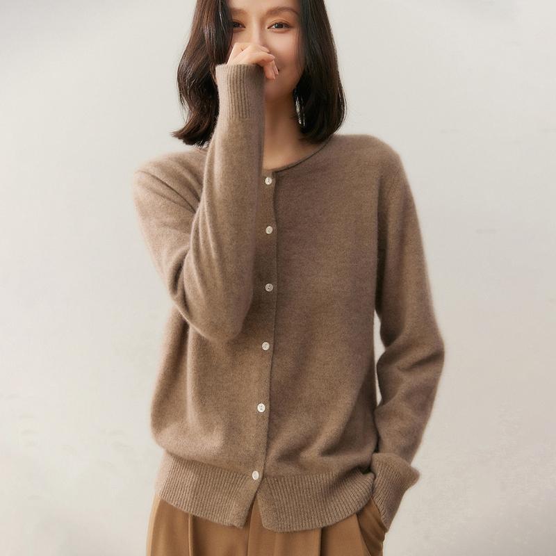 Qinghe 100% Pure Cashmere Women's Sweater - Ultra Soft Luxury Winter Pullover