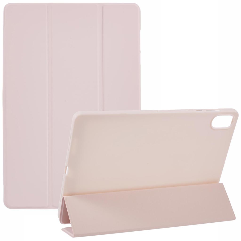 For Honor Pad X8a Case PU Leather+Silicone Tri-Fold Stand Tablet Cover