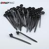 100PCS Car Nylon Black Cable Ties Push Mount Wire Harness Fastener Cable Clamp Clips Cable Ties Management Car Wire Organizers