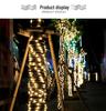 Outdoor Waterproof Solar LED String Fairy Lights for Garden and Christmas Tree Decoration