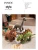 Cross-Border Dinosaur Plush Toy: Tyrannosaurus, Triceratops, Crocodile - Children's Sleeping Pillow & Rag Doll for Boys