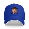 Derek Zoolander Face Print Baseball Cap Classic Black Adjustable Hat with Iconic Movie Character Design for Fashion Fans