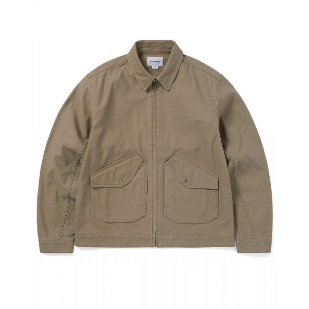 Thisisneverthat Washed Work Jacket Khaki S