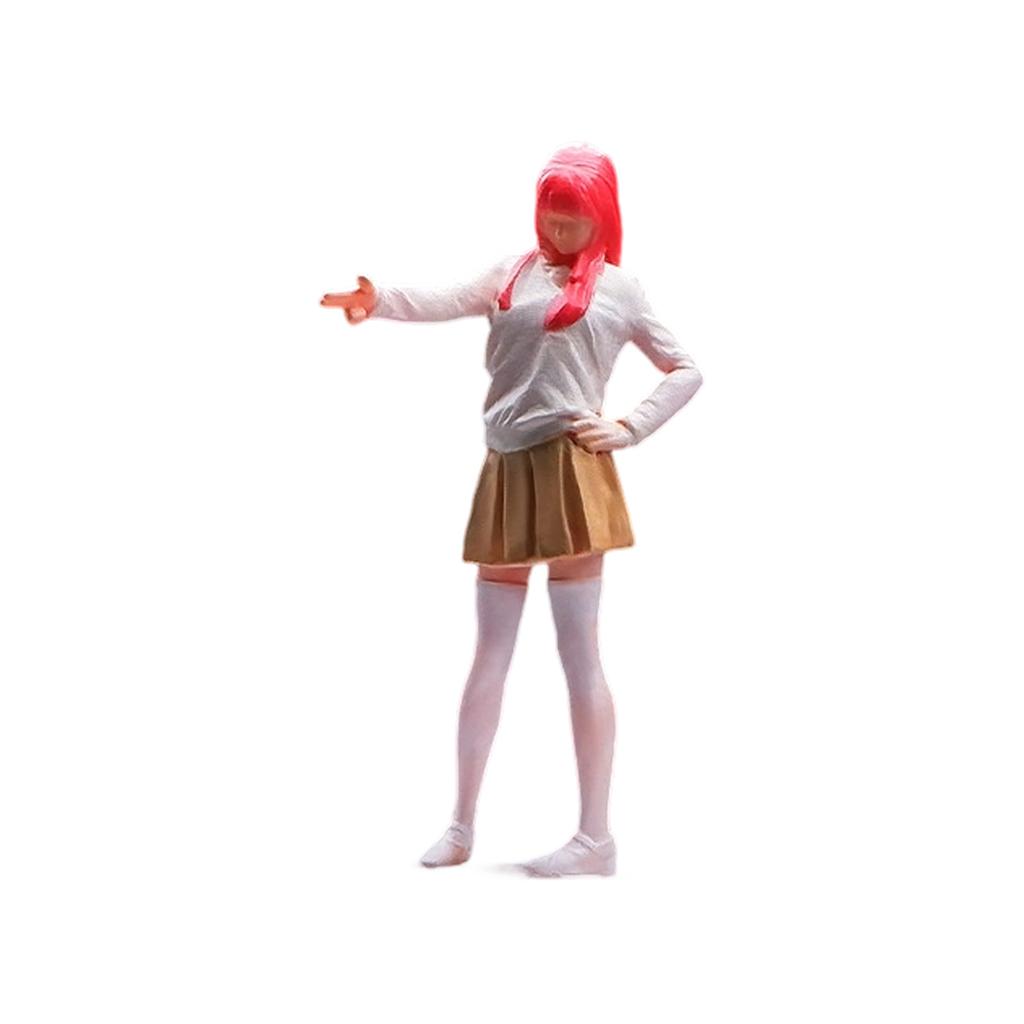 Painted 1/64 Scale Resin Miniature Figures For Realistic Model Trains Architectural Scene Decors And Collectible Display