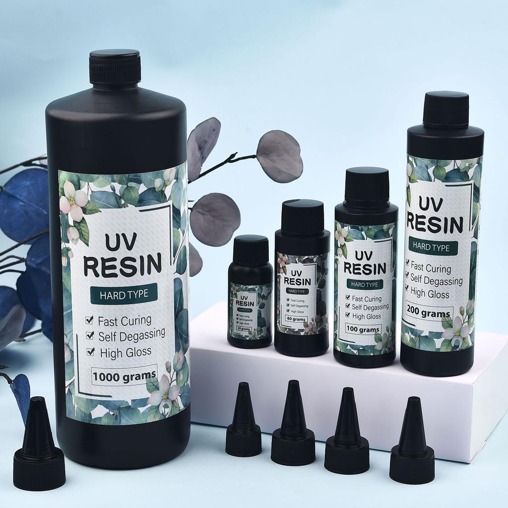 UV Resin Glue 10/15/25/60/100/200g Ultraviolet Curing Solar Cure Sunlight Activated Hard DIY Quick Drying For Jewelry Resin Gel