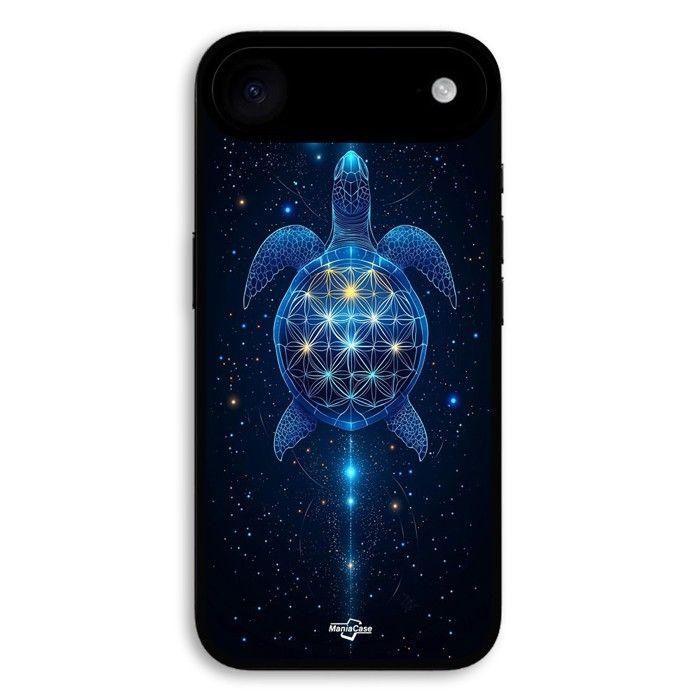 Coque de téléphone - MANIACASE - iPhone 17 Air - Silicone - Souple - Motif Tortue cosmique sacrée