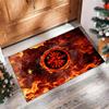 Eintracht Frankfurt Voetbal Print Kristal Fluweel Tapijt, Comfortabel Waterabsorberend Antislip Binnen Vloerkleed