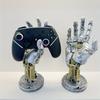 1PC Cyberpunk Robot Resin Craft Ornament, Suitable for Gamepads, Mobile Phones, Etc. | Science Fiction Mechanical Style Decoration