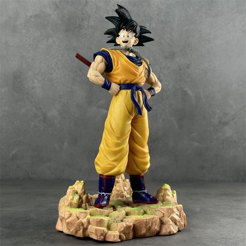 

Anime Dragon Ball Figure GK Dream Goku Super Saiyan Statue Model Standing Posture Figure Collection Gk Statue Toy Children Gift