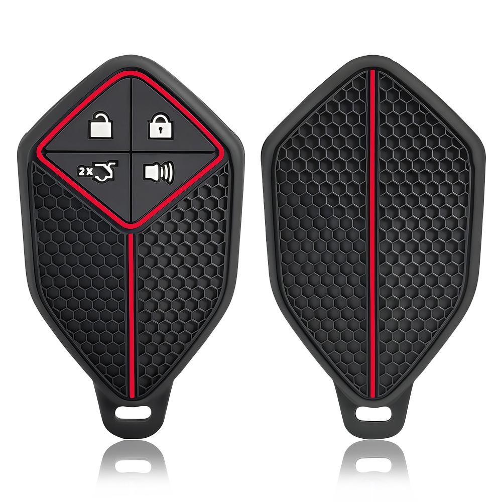 Silicone Car Remote Key Fob Case Cover Protective Holder Shell For Changan Deepal Sl03 S7   Auto Keychain Accessories