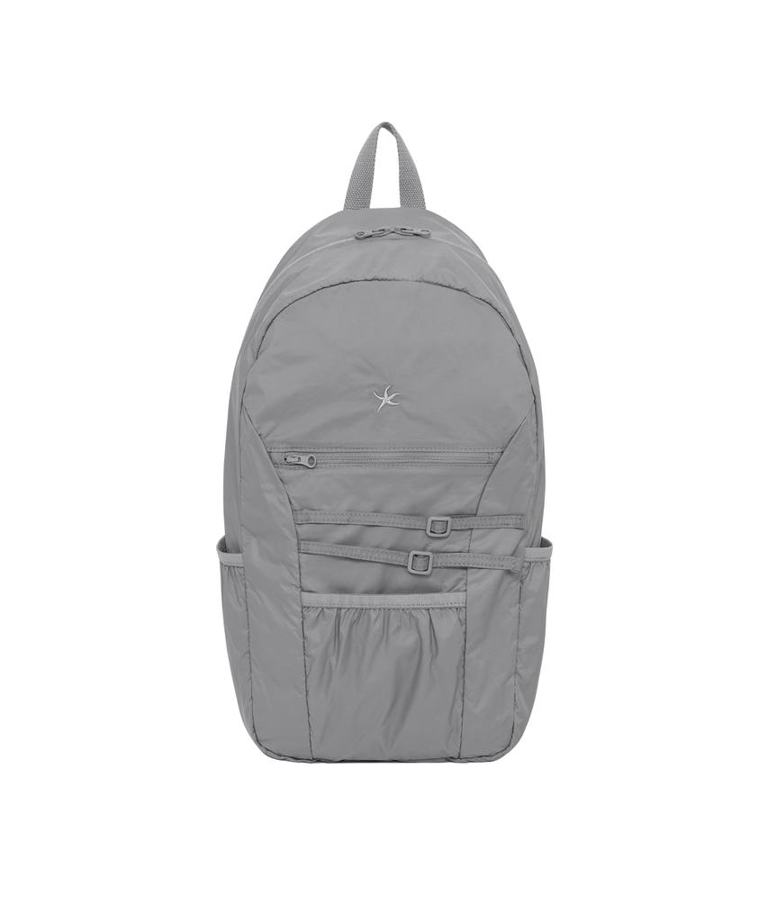 The Coldest Moment Tcm Belt Strap Nylon Backpack (Grey)
