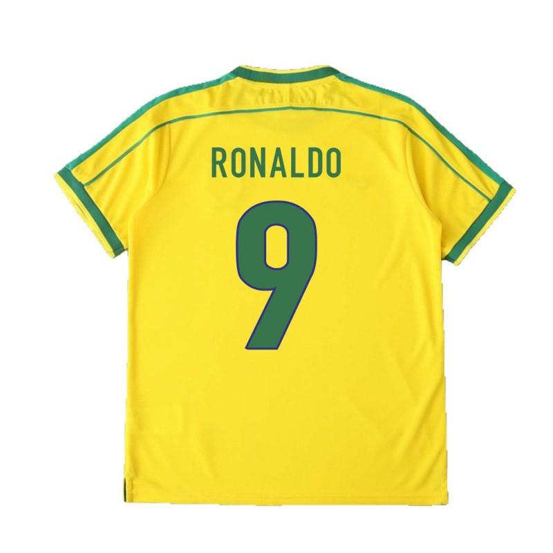 Brazil Retro Football Jersey Short Long Sleeve National Team World Cup Vintage Soccer Shirt