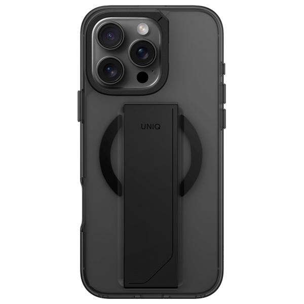 Uniq Heldro Max Case Iphone 16 Pro 6.3 Magclick Charging Black/Vapour Smoke