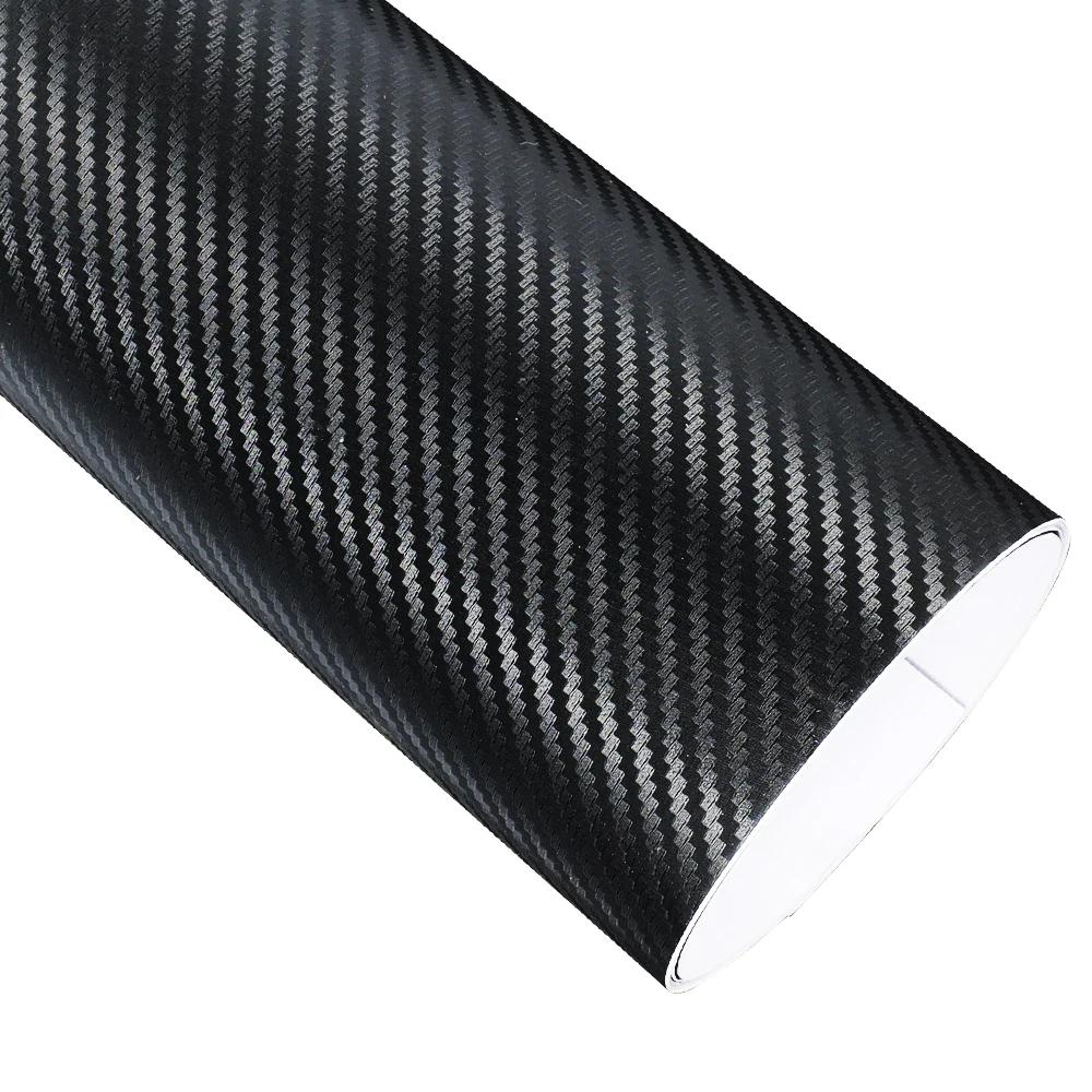 

2D 3D 4D 5D 6D Glossy Carbon Fiber Car Film Wrapping Vinyl Film Auto Motorcycle Waterproof PVC Foil Car Accessories Exterior 10x152cm
