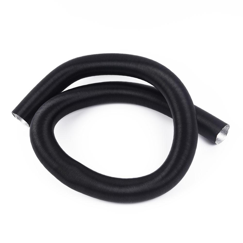 Konditionierungsheizung Kanal Diesel Kanal Heißverpackungsrohr Aluminiumfolie Auto Auto Klimaanlage Warm 1 Stück 42mm Schwarz