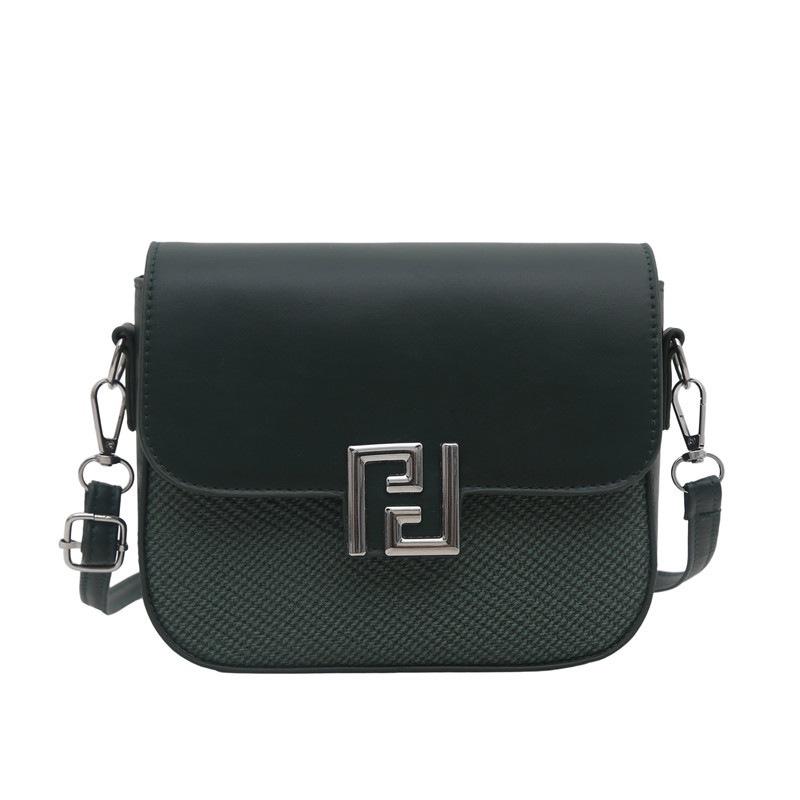 

Модная сумка подмышку 2025 лето новая простая сумочка городская женская на плечо сумка-мессенджер зелёный