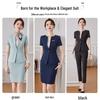 Women's Short Sleeve Professional Suit Set