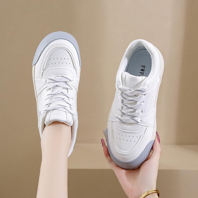 

Fashion Women s Sneakers Low Top Women s Shoes Sneakers Fashion Versatile Casual Walking Designer Spring Comfort 40 белый