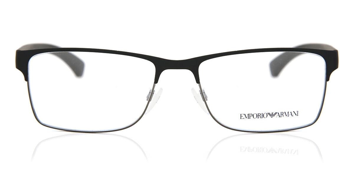 

Emporio Armani Ea1052 3094 Men Eyeglasses Black Rubber/Matte/53