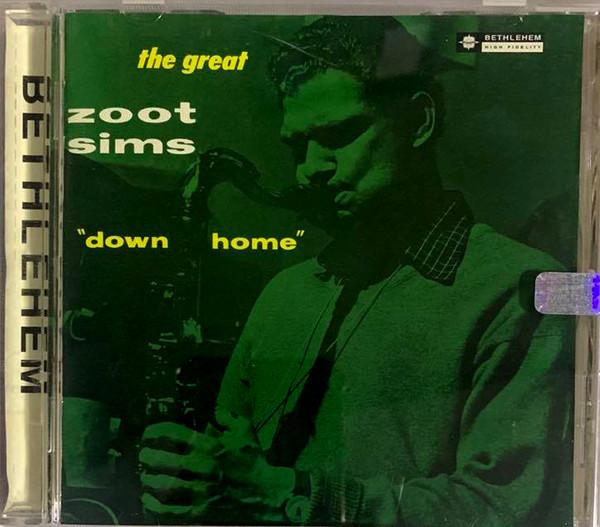CD ZOOT SIMS ZOOT SIMS ДЕЙВ МАККЕННА Down home TOCJ6343 Bethlehem Recor 2005 Япония Джаз Б/у
