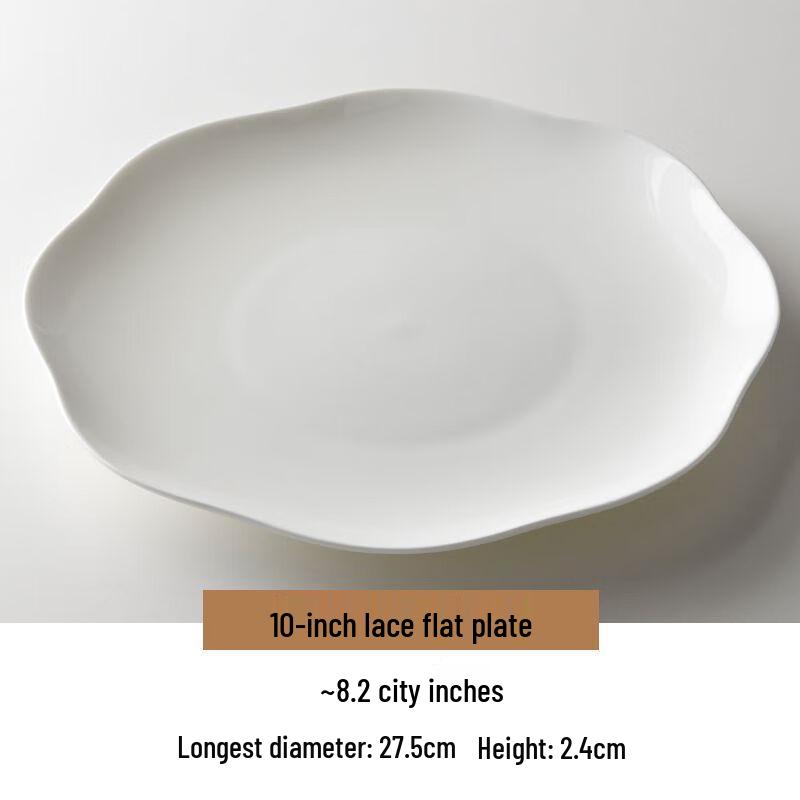 Zhishi Luxury Bone China Dinner Plate
