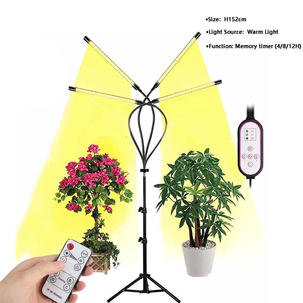 Tripod LED Plant Light Full Spectrum USB Plug-In Indoor Greenhouse Vegetable Flower Plant Light Plant Grow Box Plant Lights