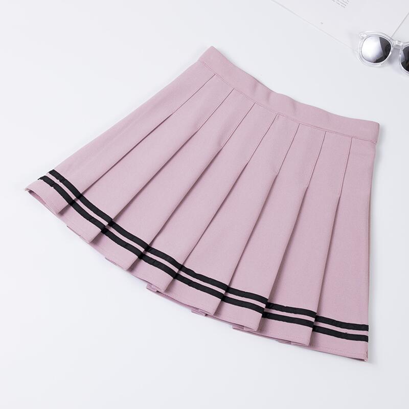 SCIONE Women's Pleated Skirt Elastic Waist Short Skirt Girl Cute High Waist Tennis Skirt Sexy Skirt