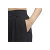 Nike Dri-Fit Simple Solid Comfortable Quick-Dry High-Waisted Wide-Leg Woven Casual Pants Women Pants Black Dark-Smoke-Grey HQ0236-010