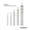 Wenge Wood Hand-Twisted Mini Drill for Precision Carving and Punching