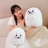 Soft Plush Seal Sleep Pillow Mochi Stuffed Animal Toy Anime Seal Plush Doll  Kids Gifts