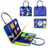 Felt Learning Early Education Board Felt Children Diy Busy Board Montessori Children'S Puzzle Teaching Dress And Tie Shoelaces