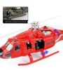 Huayi Black Hawk Helicopter Alloy Model Military Fighter Toy for Kids