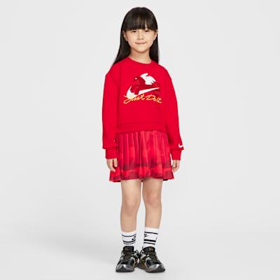 Nike Kids Dresses Crew Neck Moderate Short