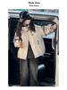 Girls' Casual Hooded Windbreaker - Autumn/Spring 2025 Sports Jacket for Big Kids