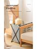 Waterproof Foldable Oxford Cloth Laundry Hamper with Lid for Bathroom Use