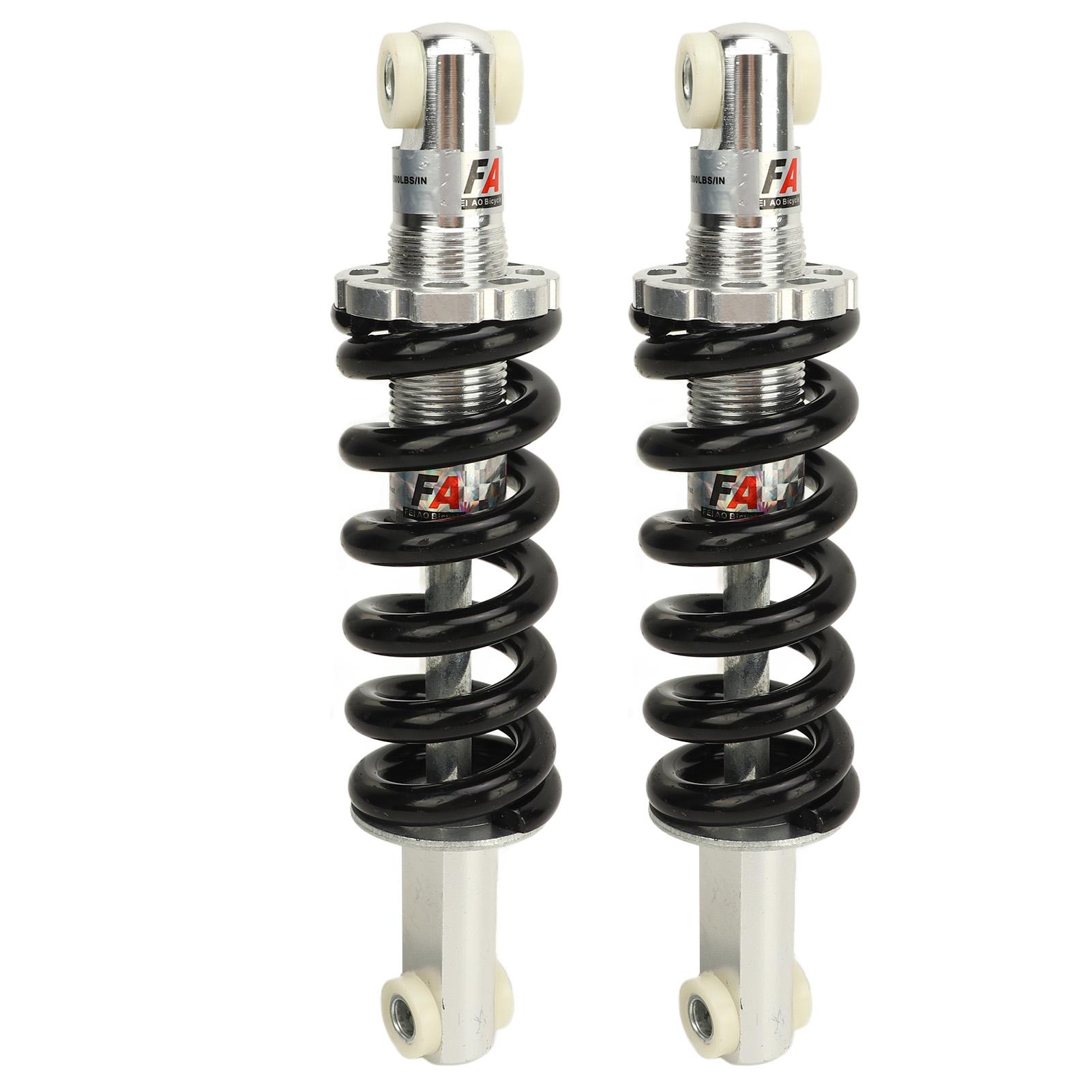 

Pair of 200mm Shock Absorber 1500 Lbs Suspension Damping Shock Struts Damper for 47cc to 125cc Dirt Bike ATV Go Kart