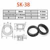 Protective Ring Black Round Nylon Snap-on Wire Grommet Computer Desk Wire Hole Cover Seal Ring Hole Plug Cable Protector