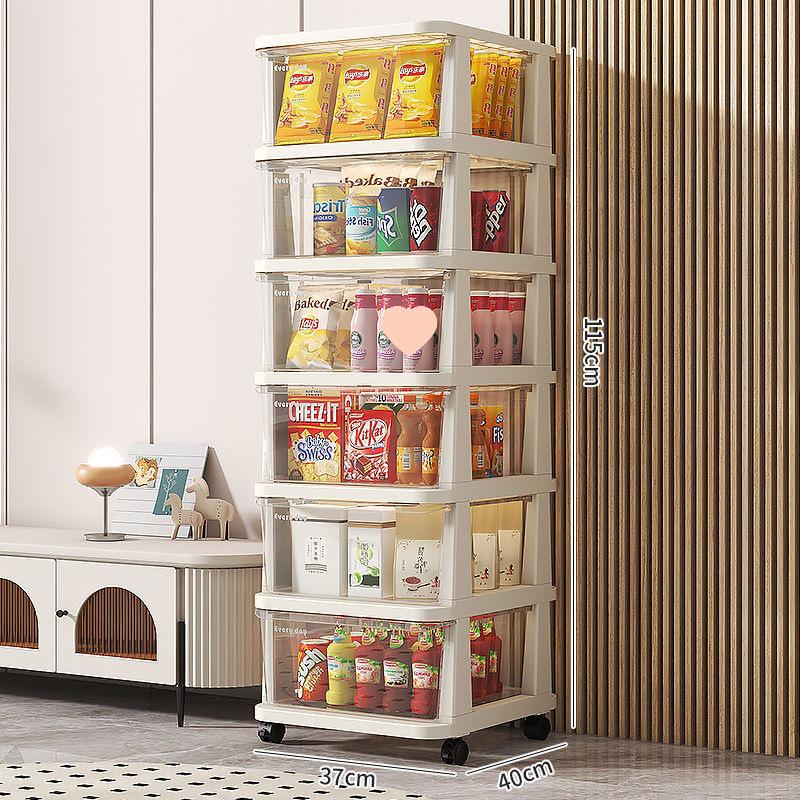 Sertar de depozitare din plastic pentru gustări și jucării - Cutie organizatoare pentru casă