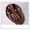 Retro Fashion Women's Leather Bags Compact One-shoulder Messenger Meniscus Bags Classic and Versatile Messenger Bag