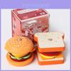 Wooden Mini Play Sandwich And Burger Set For Kids Imaginative Play And Classroom Activities