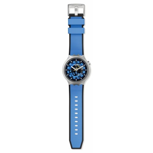 Swatch Blue Daze SB07S106 Watch, Blue