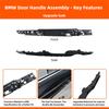 LHD RHD Abrasion-Poof Car Interior Door Handle Panel Assembly 5141-9115-533 for BMW 7 Series F01 F02 730 735 740 745 750 760