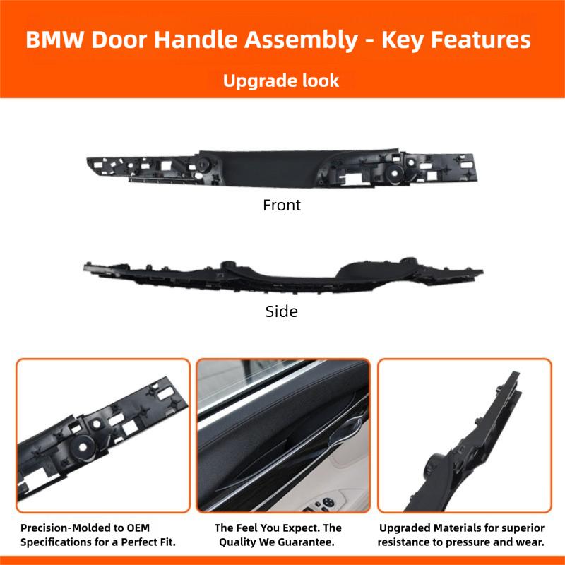 LHD RHD Abrasion-Poof Car Interior Door Handle Panel Assembly 5141-9115-533 for BMW 7 Series F01 F02 730 735 740 745 750 760