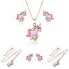 Cute Animal Necklace Set European And American Hot Selling Alloy Jewelry Set