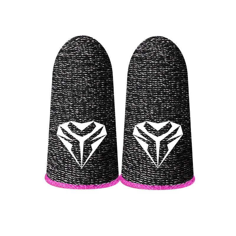 5-1 Paires Manches de Doigts Respirantes Pour Gaming Écran Tactile Doigts Couvreurs Fibre d'Argent Jeux sur Téléphone PUBG Manchon de Pouce pour Doigts 5