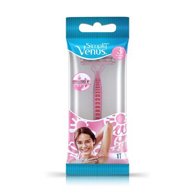 Gillette Venüs Tıraş Bıçağı - (1'li Paket, Pembe)